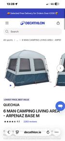 decathlon camping shelter