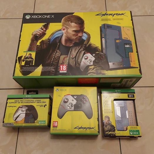 X box one cyberpunk console