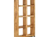 Bookshelf 80x25x175 cm Solid Mango Wood