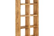 Bookshelf 80x25x175 cm Solid Mango Wood
