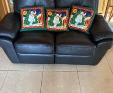 Christmas cushions x 3