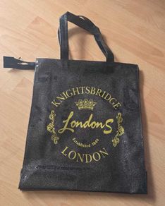 London Knightsbridge Tote Bag, Large size, retails at 100 Euros