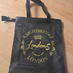 London Knightsbridge Tote Bag, Large size, retails at 100 Euros