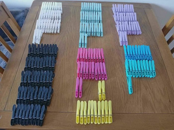 Clothes Pegs & Peg Bags
