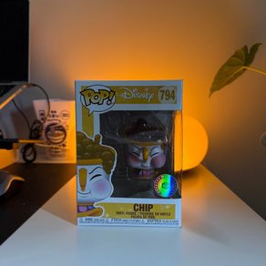 Funko Pop Disney Beauty and the Beast Chip 794 VAULTED Exclusive