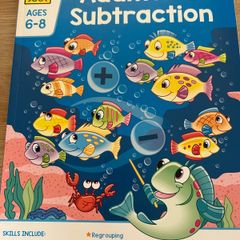 New - Addition and Subtraction Workbook - School Zone (Age 6-8)