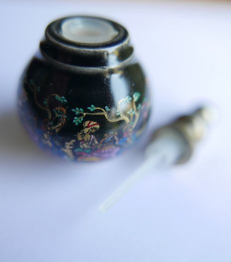 Vintage Miniature Pallini Greek Venus Perfume Bottle Handmade in Greece