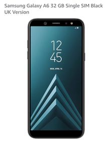 Samsung A6 Phone