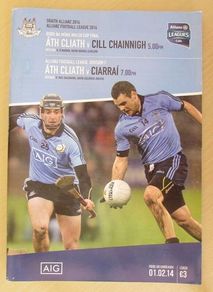 2014 - Dublin v Kilkenny Hurling League - Dublin v Kerry Football League Programmes