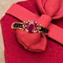 9 ct gold ring ruby and sapphire Image 3