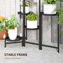 3-Tier Foldable Plant Stand Image 6