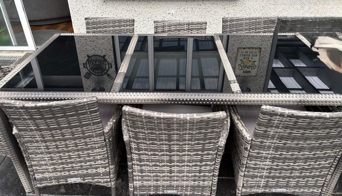 Rattan Garden Table and Chairs