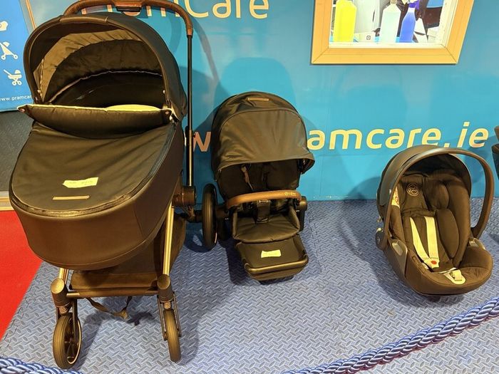 Cybex Priam Platinum Rose Gold 3in1 Travel System. Professionally Cleaned
