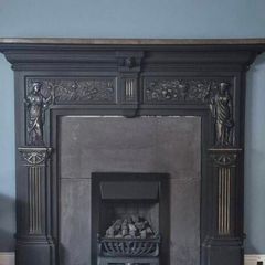 Cast Iron Fireplace