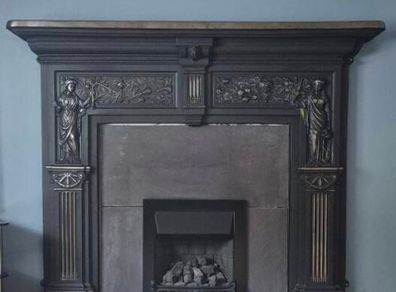 Cast Iron Fireplace
