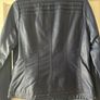 Navy Leatherette Jacket Image 3