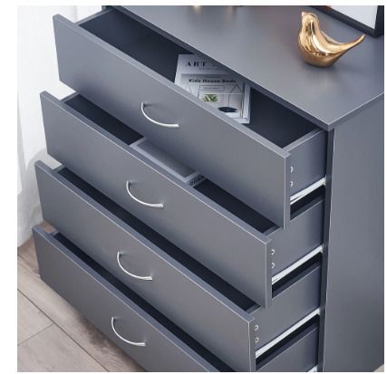 BRAND NEW 5 Drawers Shoe Cabinet Cupboard Shoe Storage Organizer Pull Down Wooden Furniture Unit