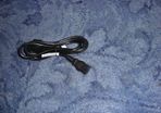 desktop  monitor tv power lead, kettle lead