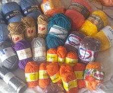 Premium Yarn Bundle (Cotton & DK) + 3 FREE Knitting Needles