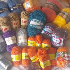 Premium Yarn Bundle (Cotton & DK) + 3 FREE Knitting Needles