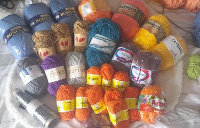 Premium Yarn Bundle (Cotton & DK) + 3 FREE Knitting Needles