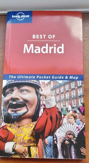Lonely planet travel books Madrid & Barcelona