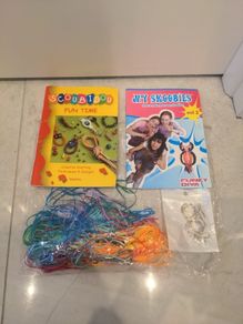 Scoubidou / Skoobies bands,clips and books