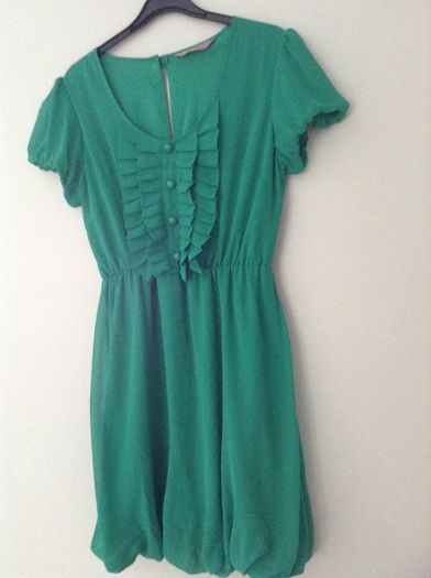 Green dress