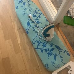 iron and ironing board