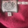 Juicy Couture Burgundy cardigan size S UK8/10 EU36/38 Free post Image 6