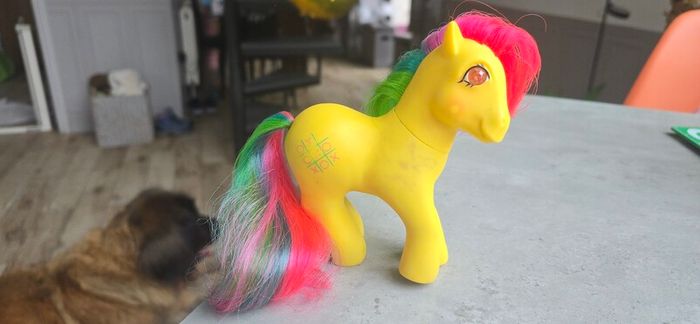 TLC Tic Tac Toe Twinkle Eye Ponies TE HTF MLP G1 My Little Pony