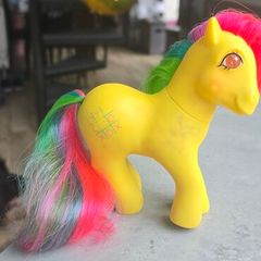 TLC Tic Tac Toe Twinkle Eye Ponies TE HTF MLP G1 My Little Pony