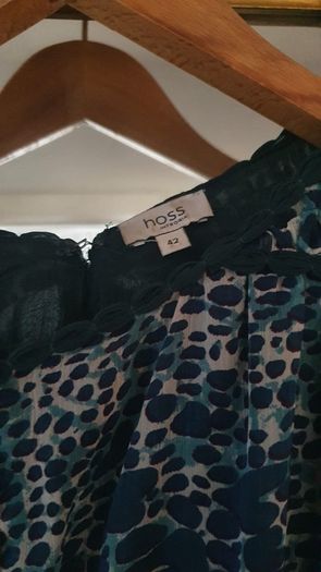 Hoss Intropia Teal Dress