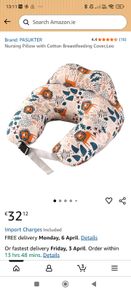 Nursing pillow
