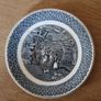 Vintage Rustic Victoria Porcelain Fenton Plates Image 4