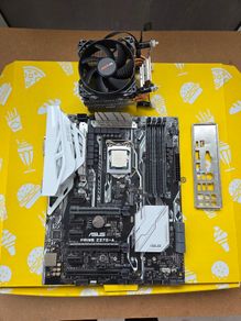 ASUS Prime Z270-A mobo + CPU i7-7700K + Cooler - Pizza Box not included!!