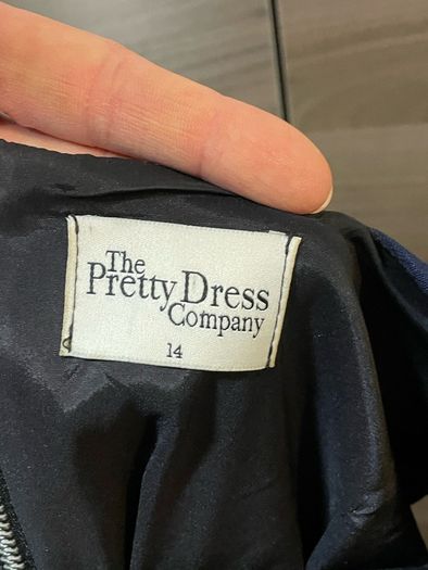 navy wedding guest dress