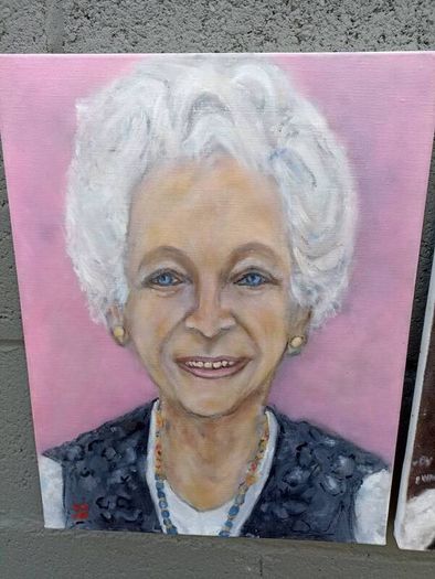 2 X Canvas paintings