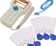 10 Frequency NFC Card Copier Reader Writer for IC ID Cards +125kHz Cards IR