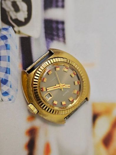 Vintage Automatic Swiss Made Urech Small Cased Unisex Swiss Watch from 1960s