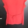 M&S ladies red top size small/8 Image 3