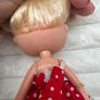 Mini doll I love Minnie Famosa Disney blonde dress red approx. 16 cm. Used Please see pictures Image 8