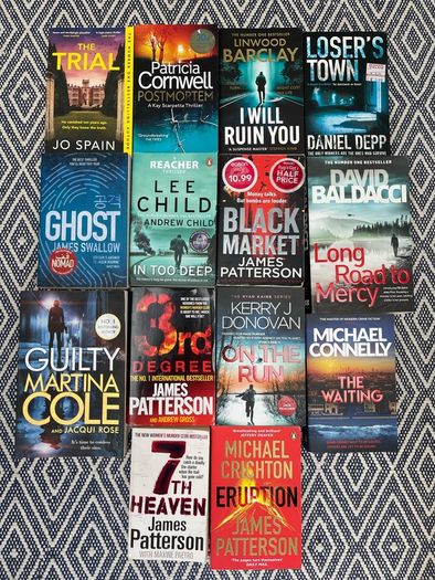 Thriller / crime book bundle (13 books)