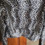 Womens  Leopard print short jacket by FRANSA Size Medium Image 4