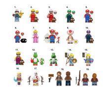 Nintendo + Video Game Minifigures