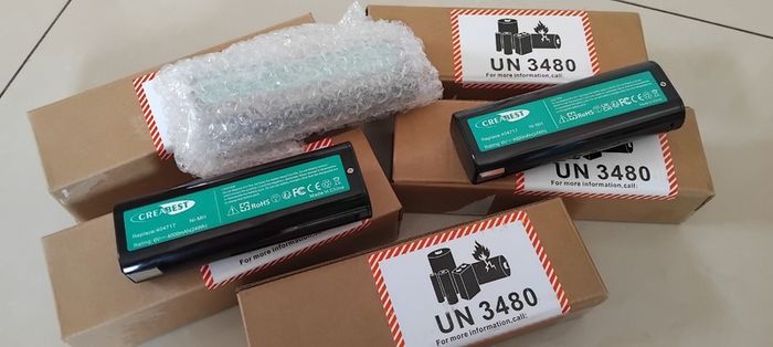 CreaBest Paslode Replacement 6v 4Ah Batteries