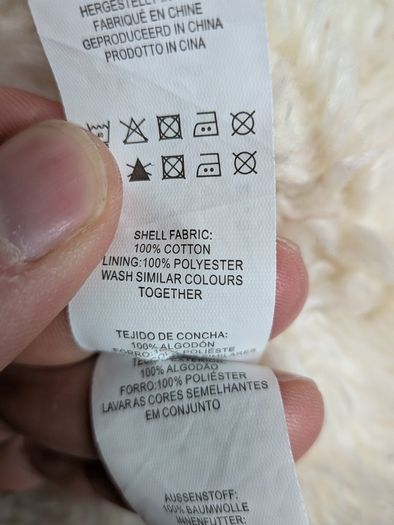 Denim Co Pink Corduroy Sherpa Trucker Jacket Womens Size 12