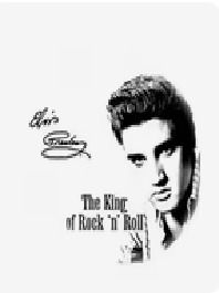Elvis Presley The King of Rock n Roll wristwatch