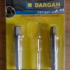 Draper Driver Socket Set Adaptor - Hex to 3/8 inch & 1/4 inch