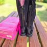 Lelli Kelly Long Knit and Patent Boots, Size EU35, UK2.5, AV Image 10